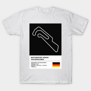 Motorsport Arena Oschersleben [info] T-Shirt